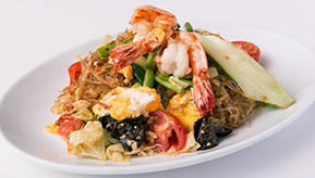 Stir-Fried Glass Noodles with Prawns　¥1,650